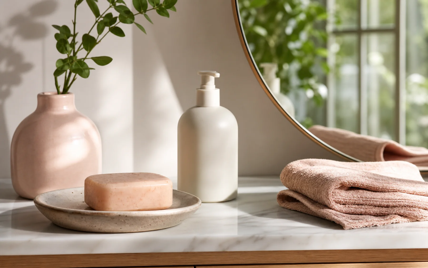 Editorial still life for Simple Daily Skin Care Tips